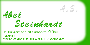 abel steinhardt business card